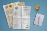 Bundle Coffee Shop Invoice Template