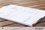 Beautiful, yet free invoice template which sends message of a company that cares about the little details. Rainbow evokes modern, almost artistic touch, and can be used as an extra point of sale to win more work. A great invoice template that would work well with any creative company. Download it at //invoicebus.com/templates/invoices/freebies/invoice-template-rainbow/